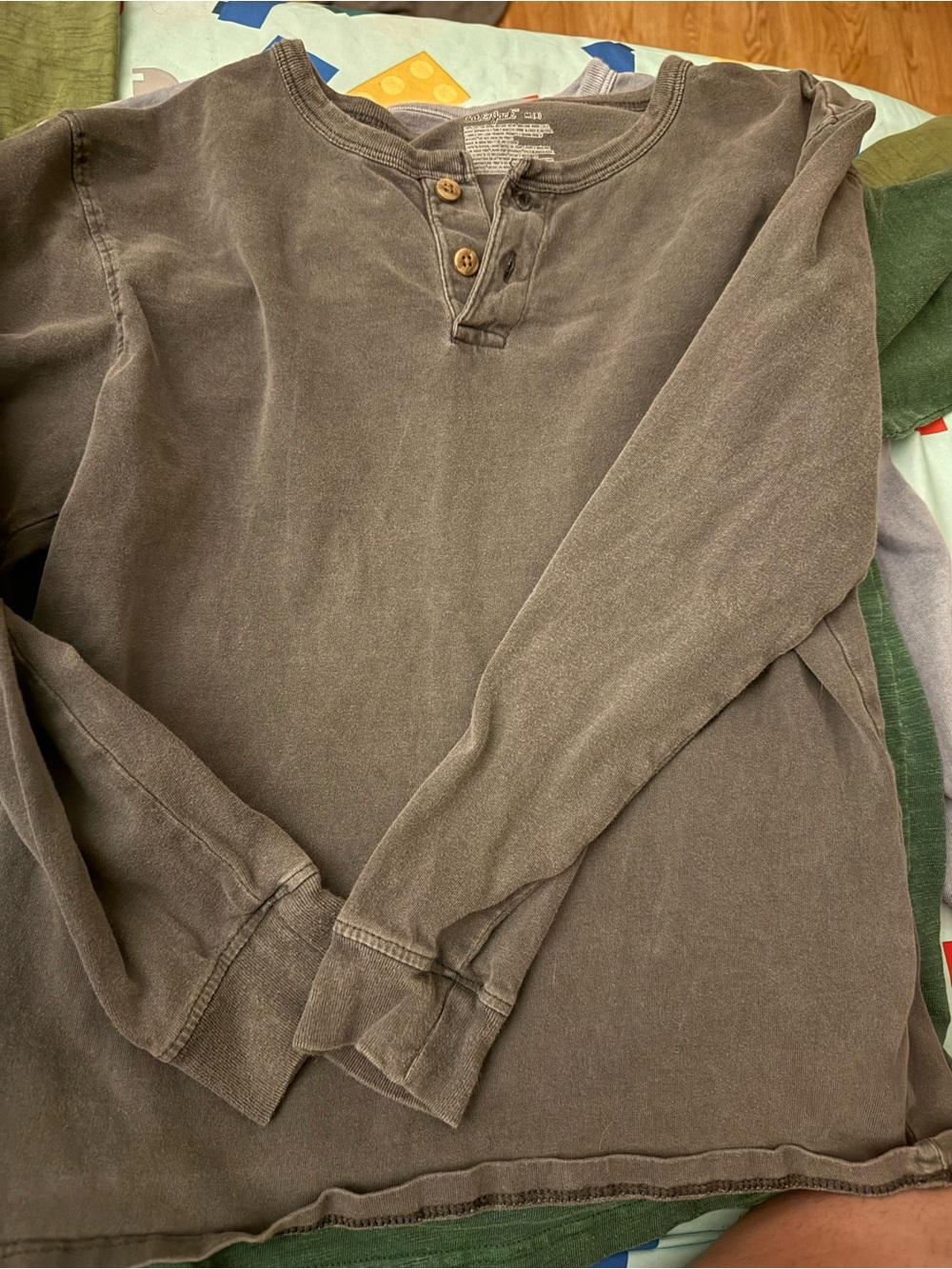 Cat & Jack long sleeve Henley Top bundle